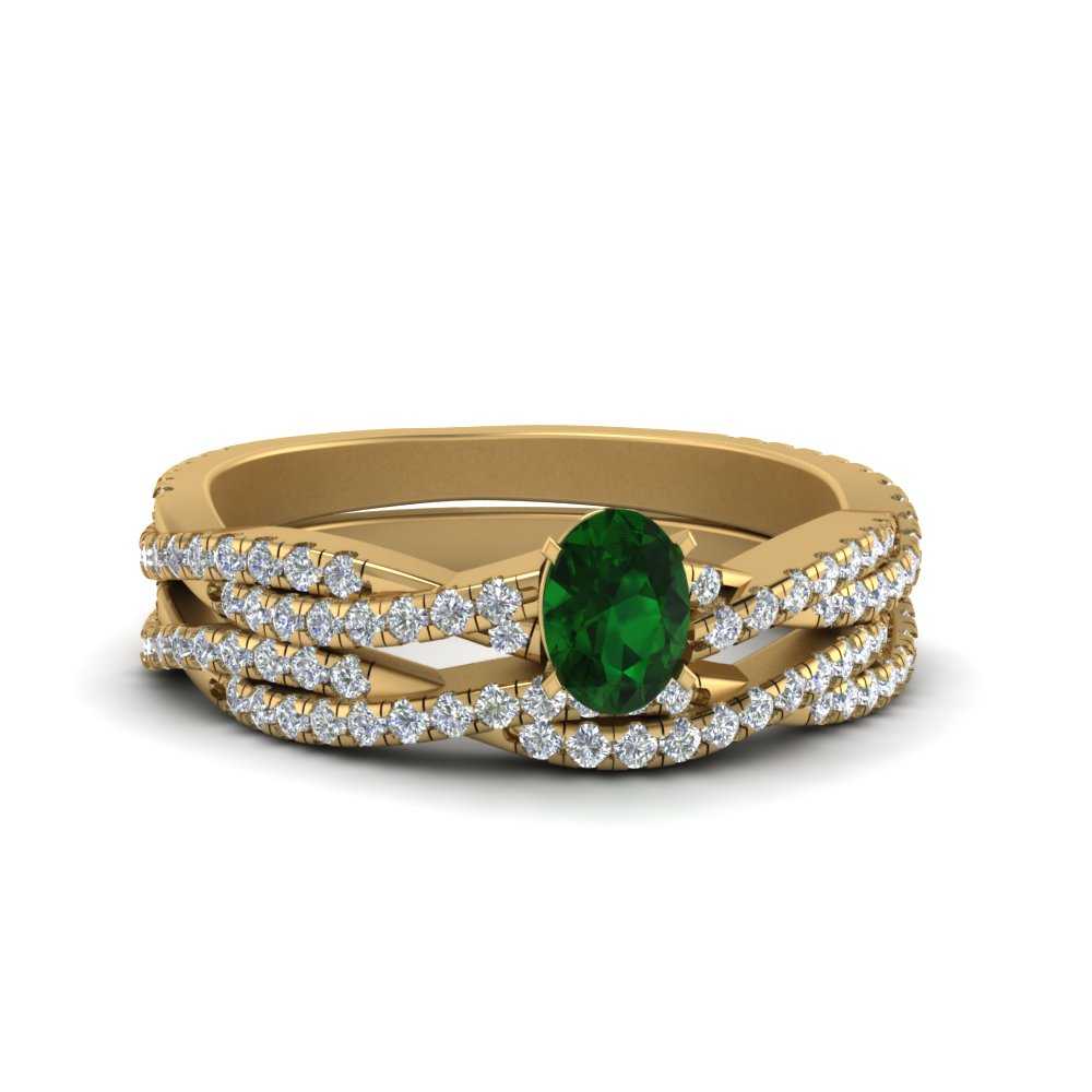 oval-emerald-intertwined wedding-sets-for-her-in-FD8233OVGEMGR-NL-YG-GS